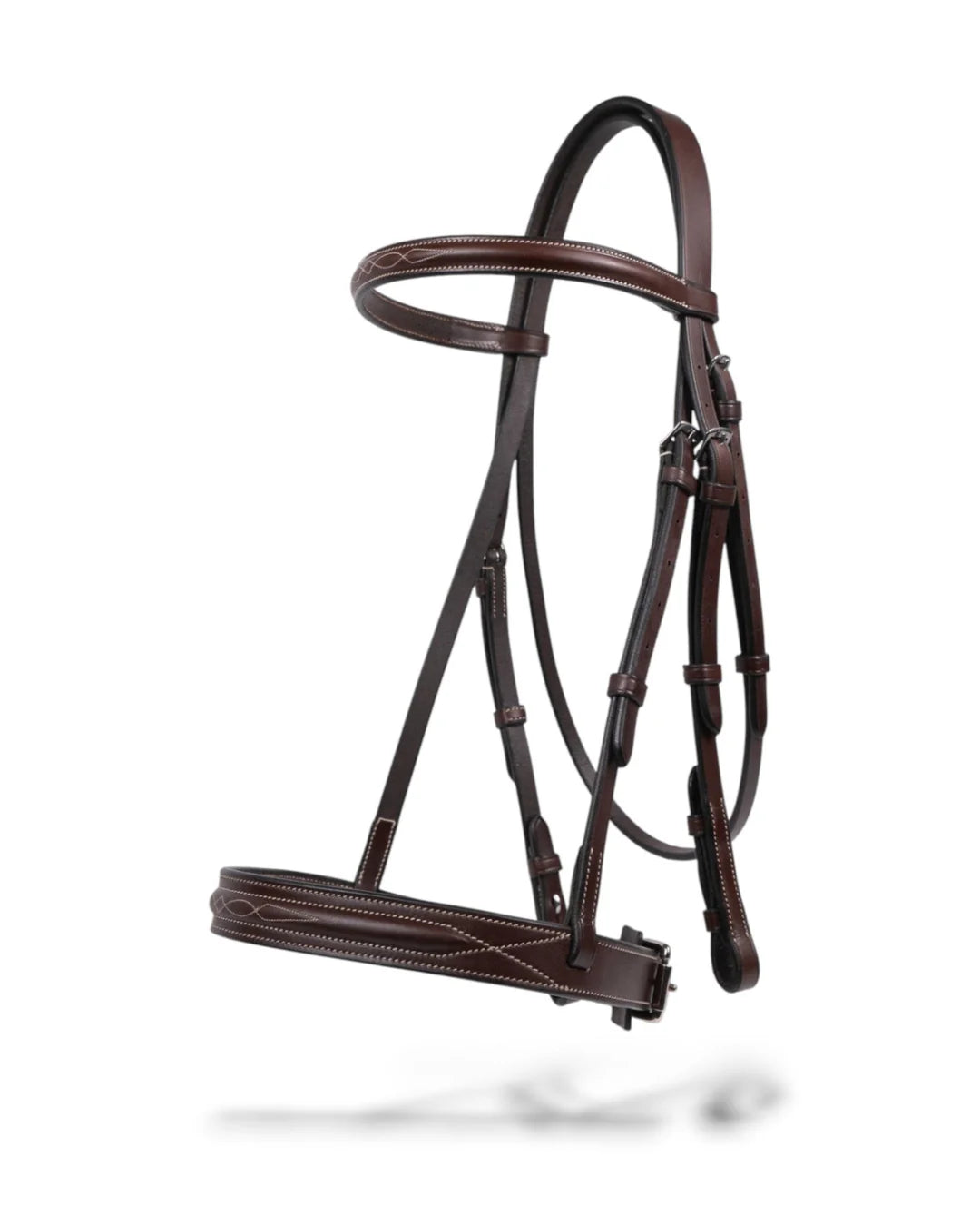 AJR Sport Wide Nose Hunter Bridle - Brown | Malvern Saddlery