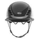 Abus Pikeur Alrluxe Chrome Shiny Long Visor (LV) Helmet -Black | Malvern Saddlery