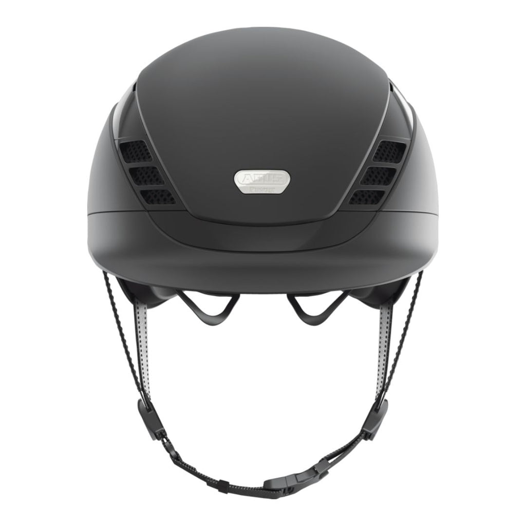 ABUS Pikeur Airluxe Pure SV Matte Helmet - Black | Malvern Saddlery