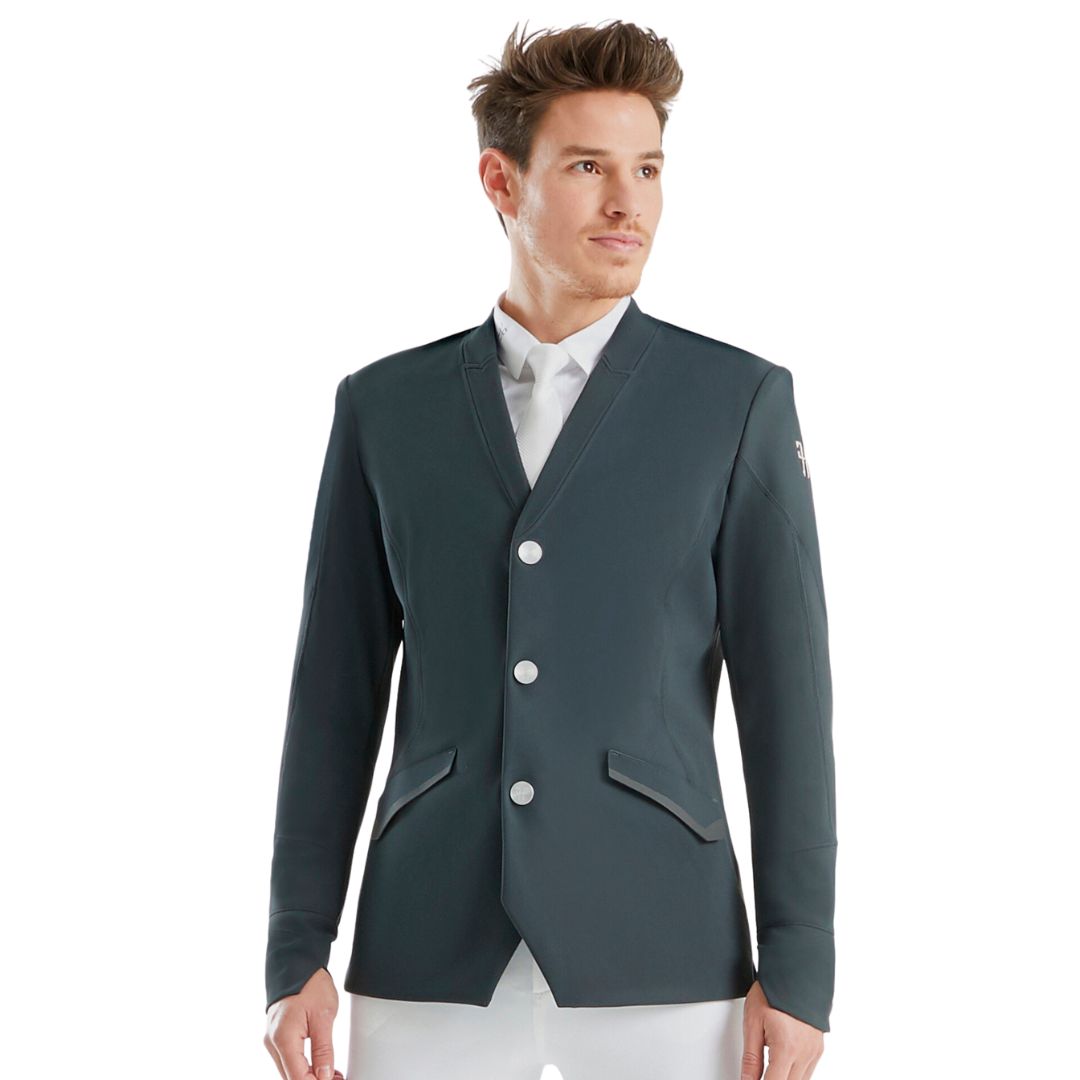 Horse Pilot Aerotech Mens' Competition Jacket - Gray | Malvern Saddlery