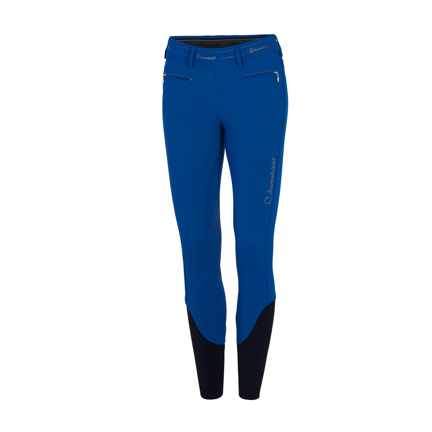 Shop Samshield Alpha Breech - Blue | Malvern Saddlery