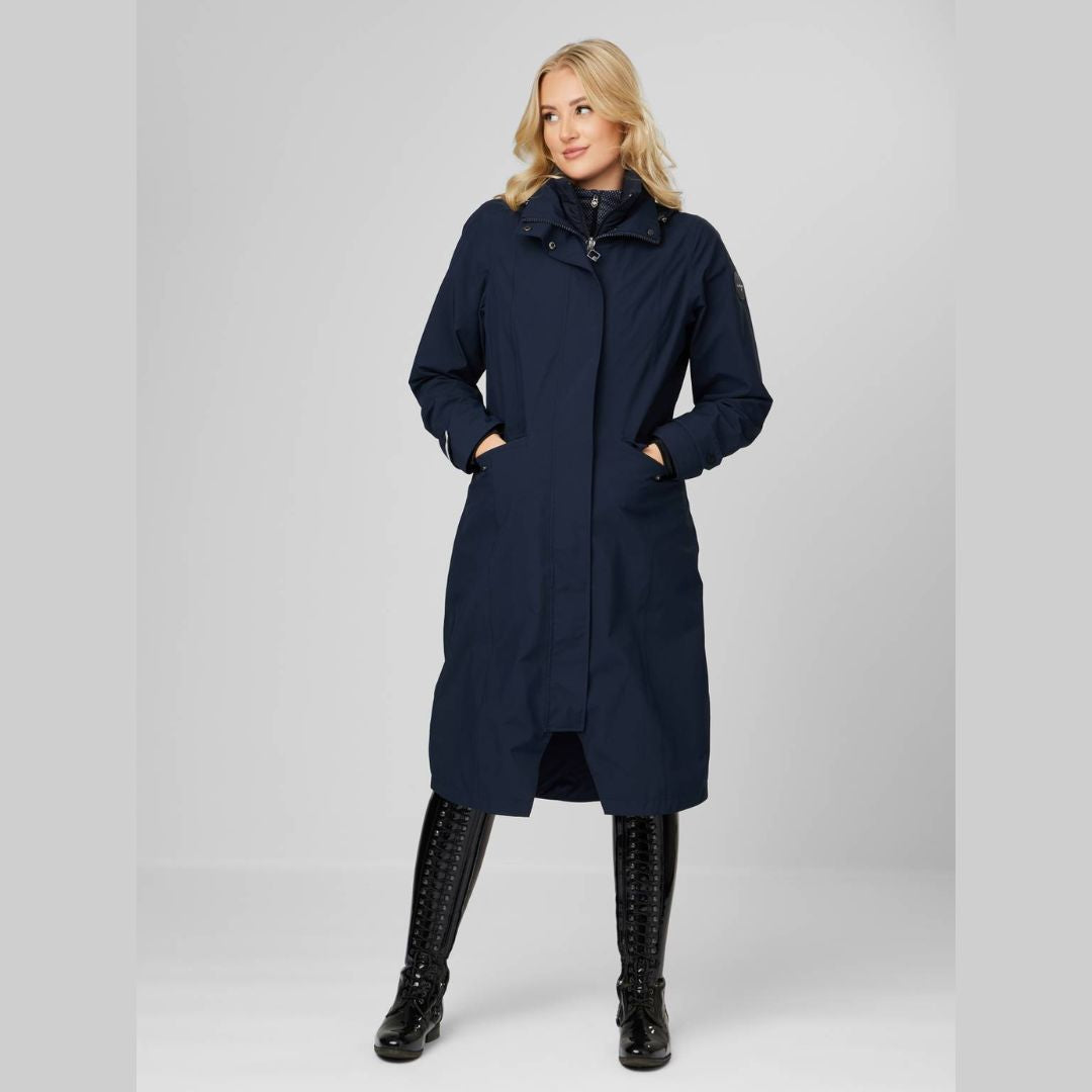 LeMieux Amelie Ladies' Lightweight Riding Coat - Navy | Malvern Saddlery