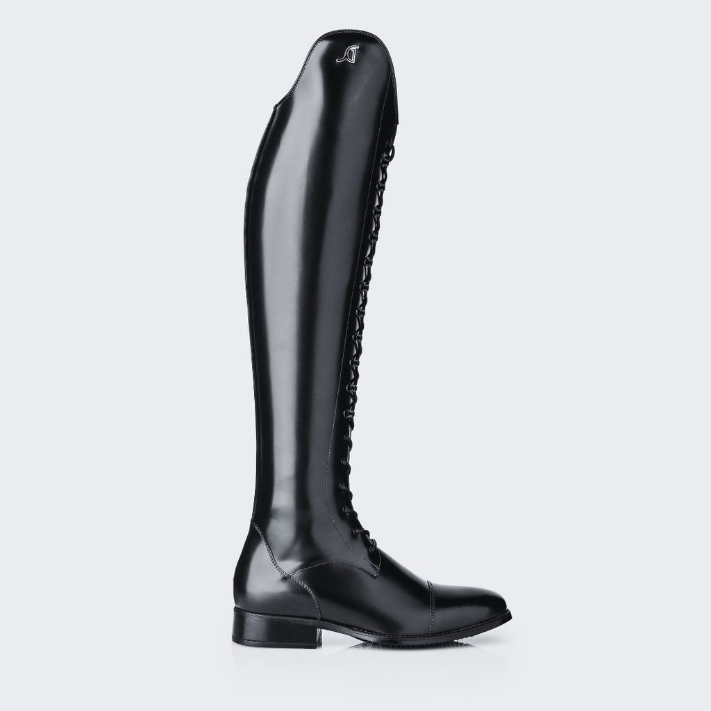 Sergio Grasso Arena Tall Boot - Black Patent | Malvern Saddlery