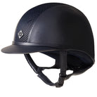 Charles Owen Ayr8 Plus Leather Look Equestrian Helmet - Navy | Malvern Saddlery