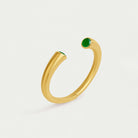 Dean Davidson Knockout Cuff - Green Onyx & Gold | Malvern Saddlery