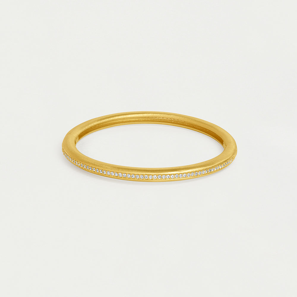 Dean Davidson Colette Pavé Bangle Bracelet - Gold | Malvern Saddlery