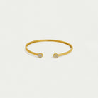 Dean Davidson Mirabeau Pavé Open Bangle Bracelet - Gold | Jewelry Collection at Malvern Saddlery