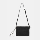 Ilse Jacobsen Woven Crossbody Bag - Black | Malvern Saddlery