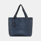 Ilse Jacobsen Reversible Tote Bag - Navy/Metallic Navy | Malvern Saddlery