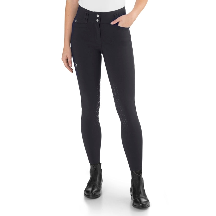 EGO7 CA High Waist Jumper Ladies Riding Breech - Black | Malvern Saddlery