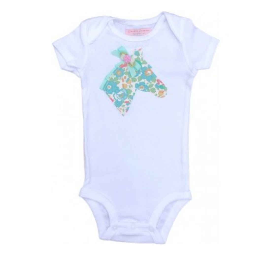 Baby Equestrian Bella Floral Onesie | Malvern Saddlery