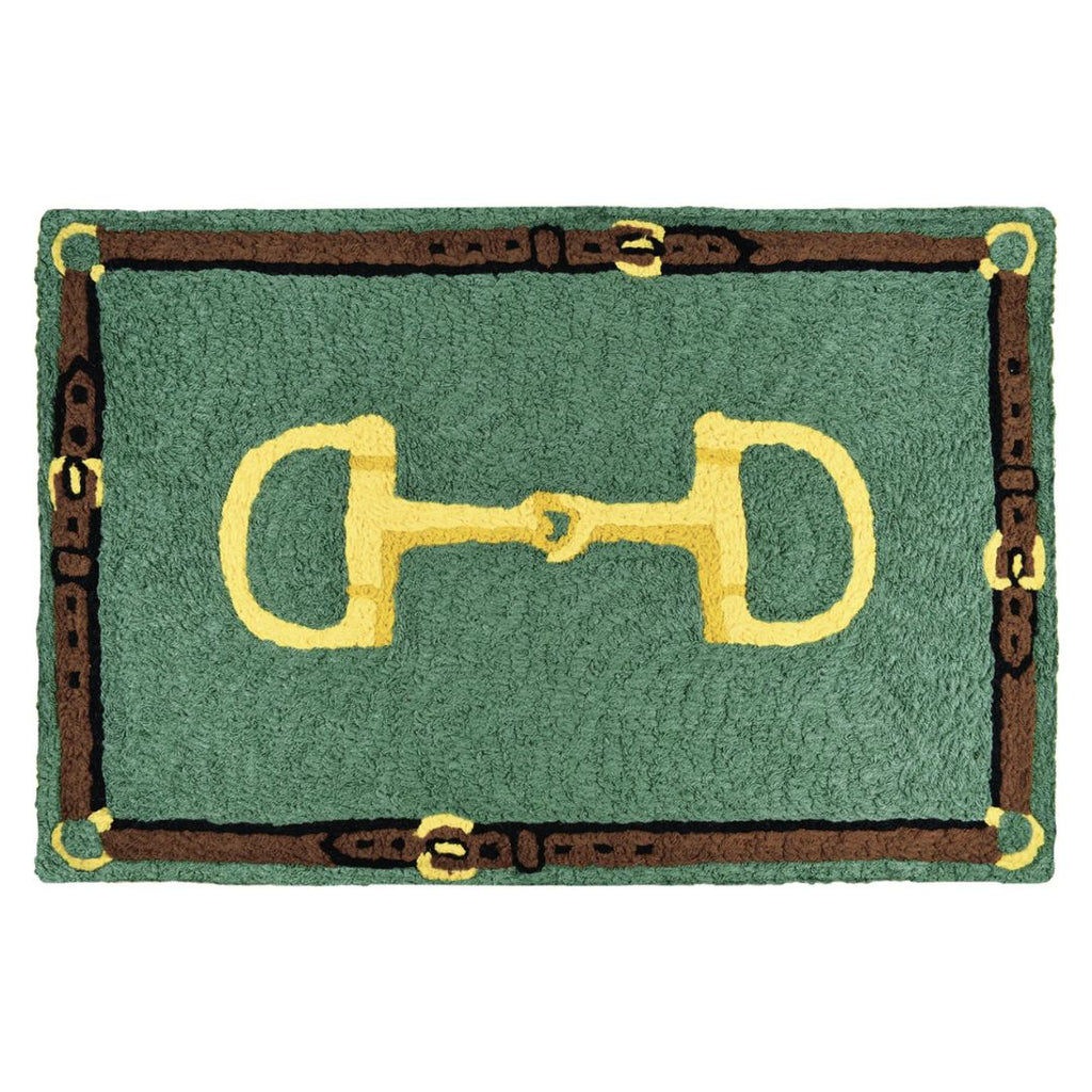 Equestrian Style Collection - Snaffle Bit Accent Rug | Malvern Saddlery