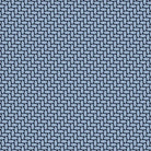 Patterned fabric swatch with a blue geometric design