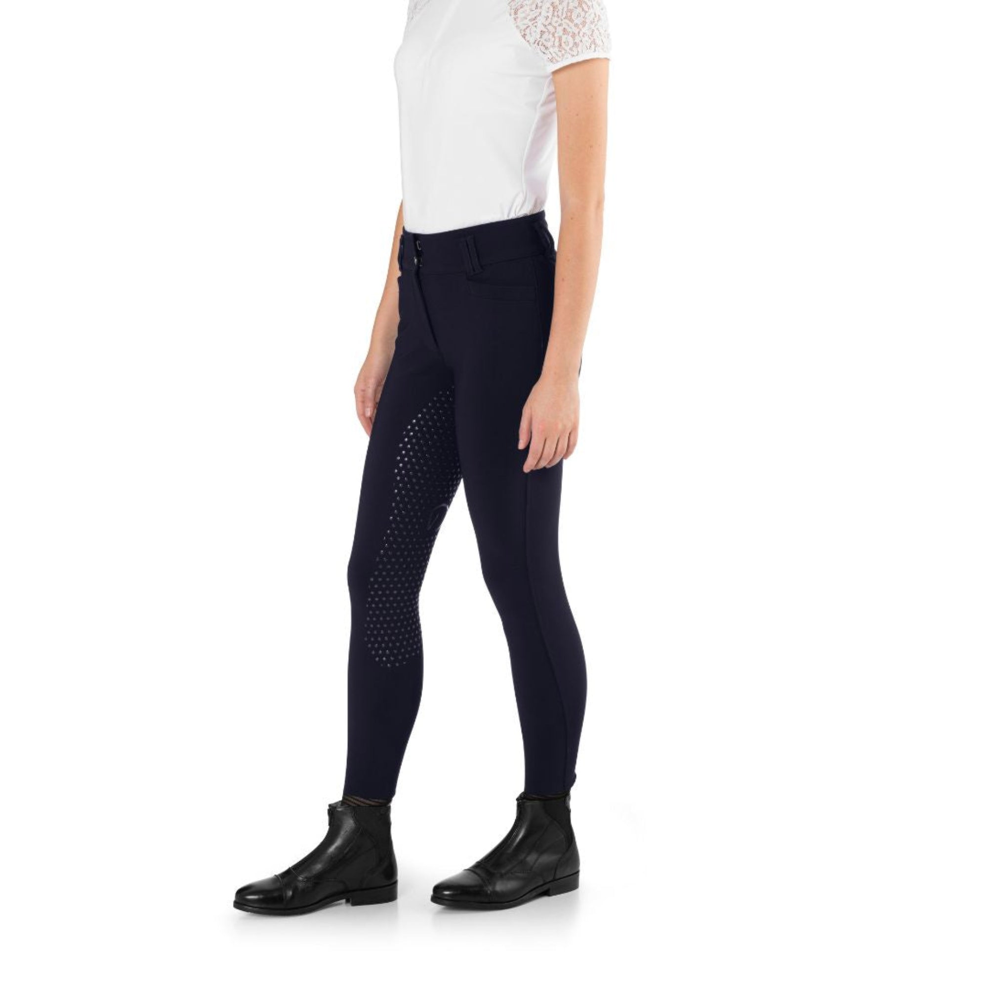 EGO7 Full Seat High Waist Breeches Black | Malvern Saddlery