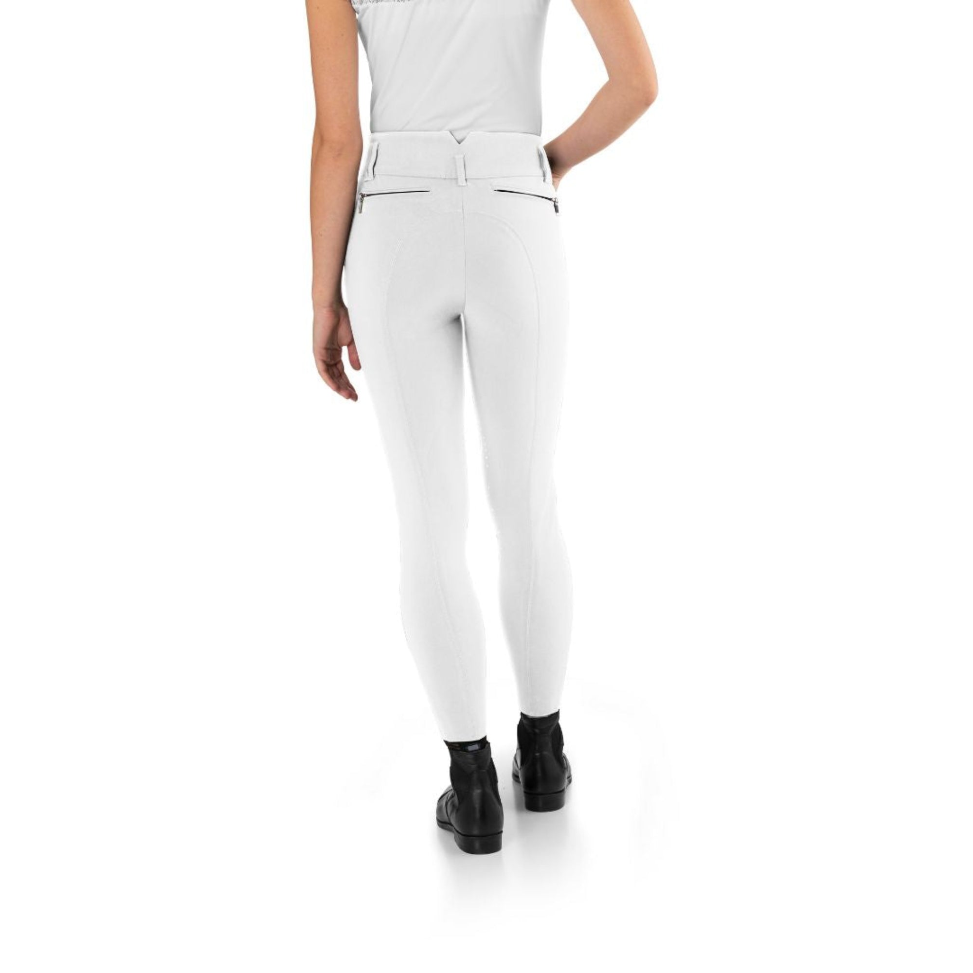 Ego 7 High-Waisted Knee Grip Breech - Malvern Saddlery