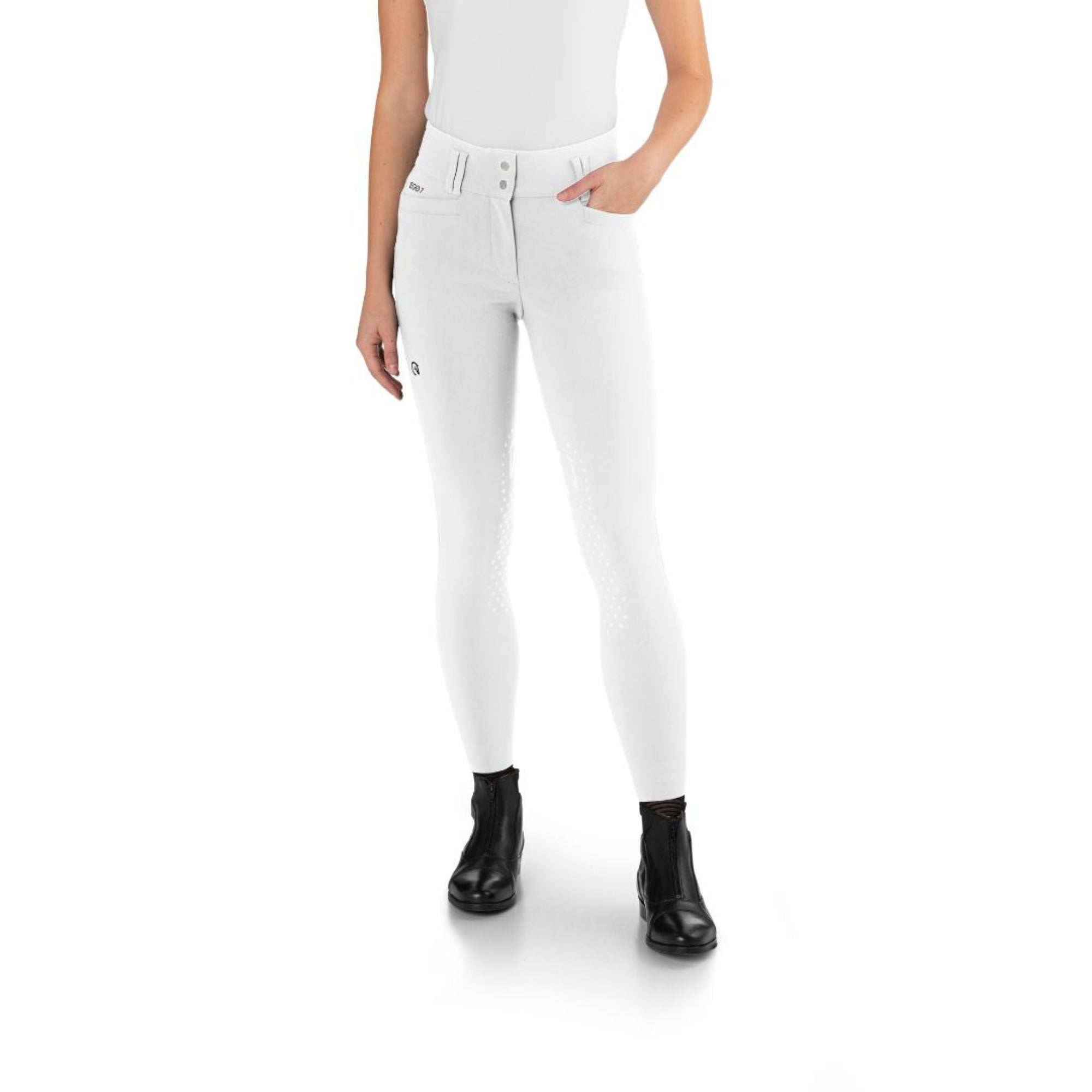 Ego 7 High-Waisted Knee Grip Breech - Malvern Saddlery