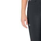 EGO7 Jumping CA Women's High-Waisted Knee Grip Breeches - Side Profile Close-Up Detail View