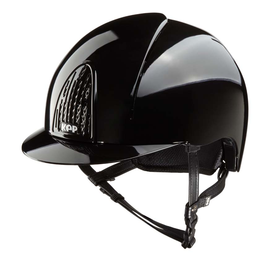 KEP Italia Smart Helmet - Polish - Black | Malvern Saddlery