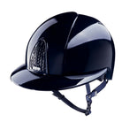 KEP Italia Smart Polish Helmet - Polo Brim, Navy | Malvern Saddlery