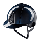 Kep Italia Cromo 2.0 Shine Equestrian Helmet - Navy, Standard Brim | Malvern Saddlery