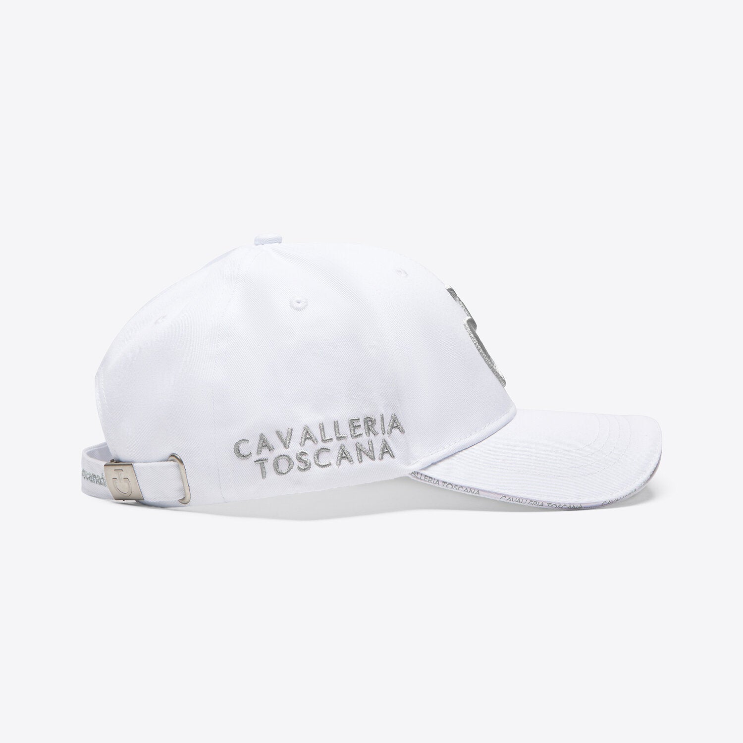 Cavalleria Toscana キャップ ホワイト ゴールド刺繍 Cavalleria Toscana Cotton Embroidered Baseball Cap – Malvern Saddlery