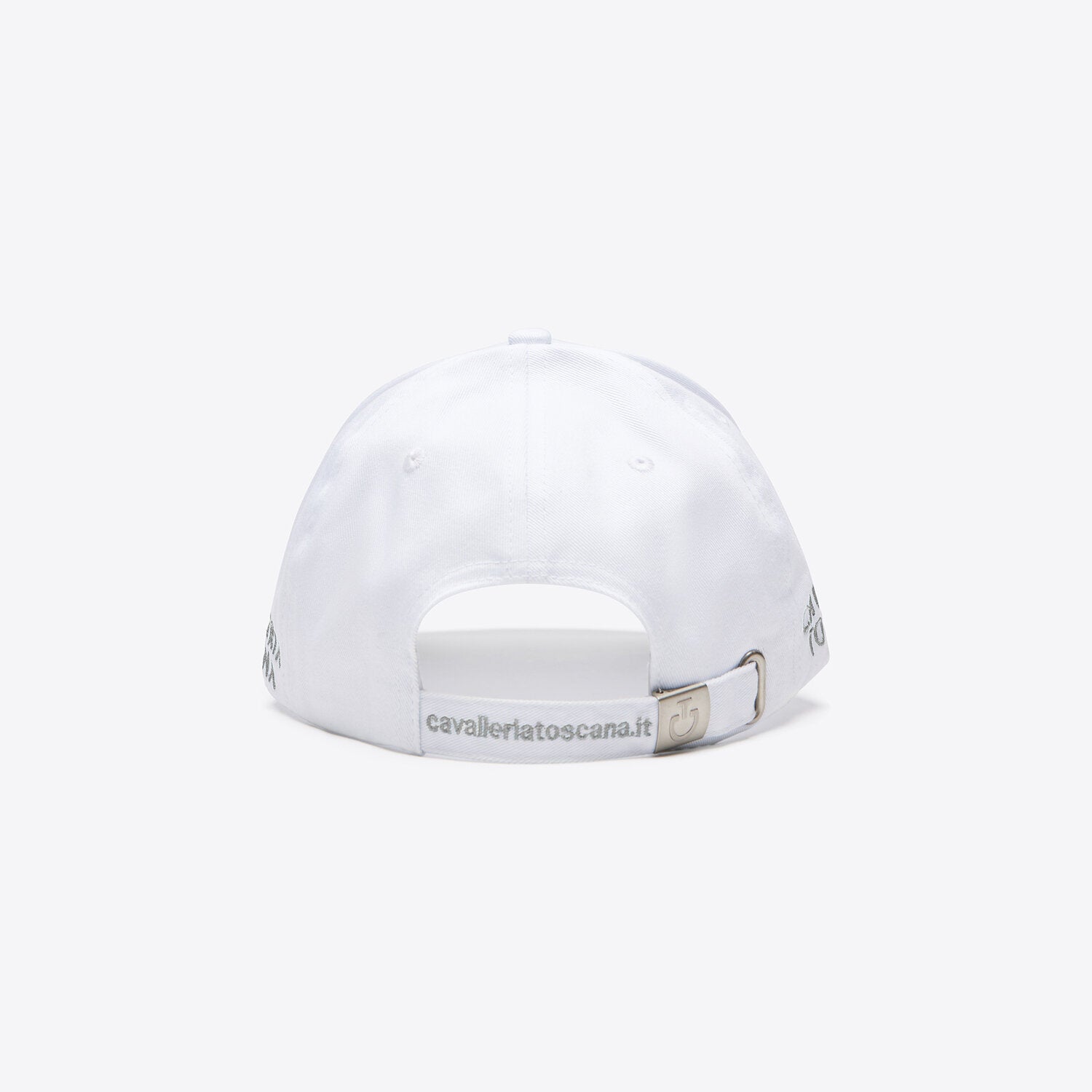 Cavalleria Toscana キャップ ホワイト ゴールド刺繍 Cavalleria Toscana Cotton Embroidered Baseball Cap – Malvern Saddlery