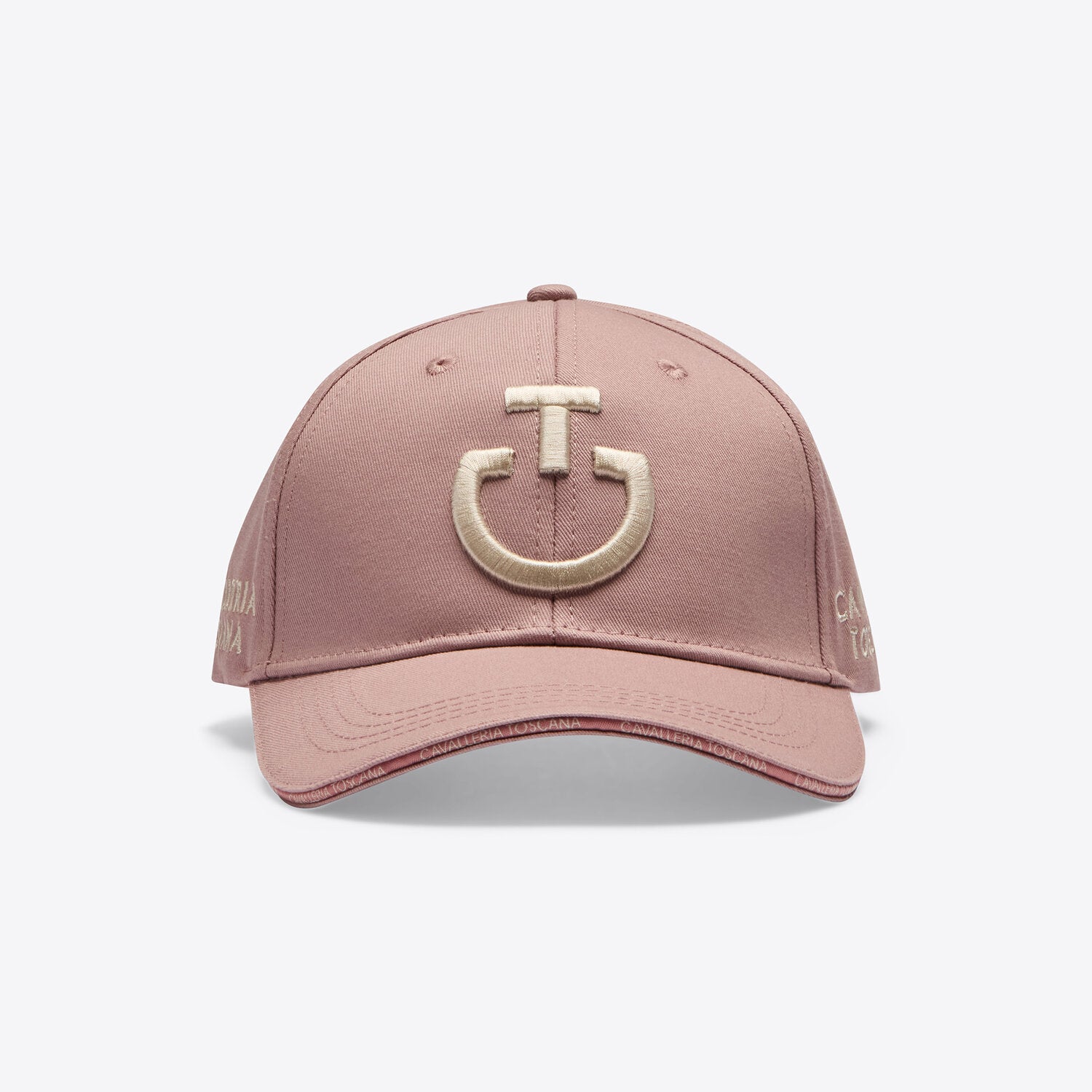 Cavalleria Toscana キャップ ホワイト ゴールド刺繍 Cavalleria Toscana Cotton Embroidered Baseball Cap – Malvern Saddlery