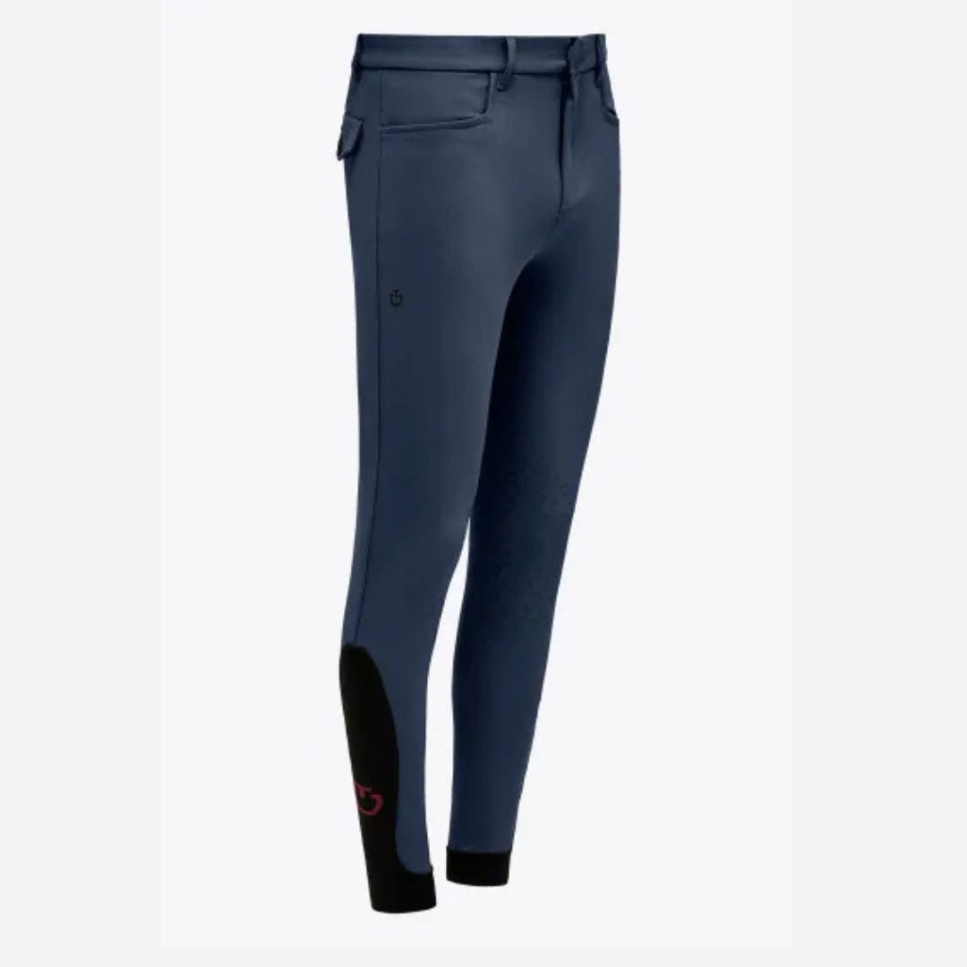 Cavalleria Toscana Men's New Grip Breeches- Atlantic Blue | Malvern Saddlery