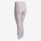 Cavalleria Toscana American Knee Grip Breech - Violet Ice; back view shown on light gray background  | Malvern Saddlery