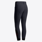 Cavalleria Toscana American Knee Grip Breech - Charcoal Gray; back view shown on light gray background  | Malvern Saddlery
