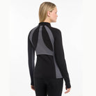 LeMieux Carly Zip Through Mid Layer - Black, back view | Malvern Saddlery