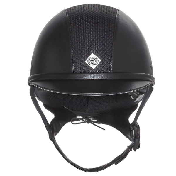 Charles Owen Ayr8 Plus Leather Look Helmet | Equestrian Helmets | Malvern Saddlery