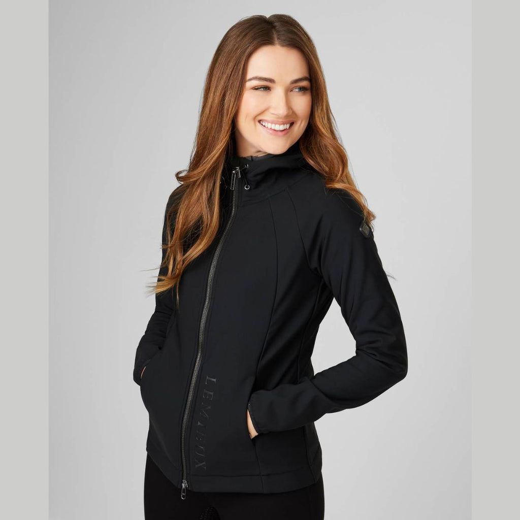 LeMieux Charlotte Soft Shell Jacket - Black | Malvern Saddlery