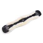 Christ Lammfelle Merino Dressage Girth - Black/Natural | Malvern Saddlery