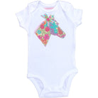 Baby Equestrian Onesie Bodysuit - Liberty Bright | Malvern Saddlery