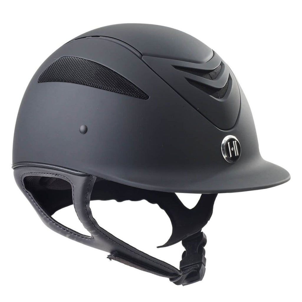 One K Defender Jr Helmet - Black | Malvern Saddlery