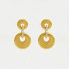 Dean Davidson Petit Pavé Mini Drop Earrings - Gold | Malvern Saddlery