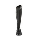 EGO7 Contact black zipper-free technical knit equestrian tall boot, rear view