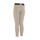 Equestro Amani Children's Competition Breeches - Oxford Tan; back view shown with belt, not included | Young Rider Apparel | Malvern Saddlery