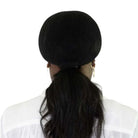 Ellsworth The Ponytail Hairnet - Black, back view| Malvern Saddlery