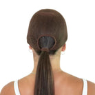 Ellsworth The Ponytail Hairnet - Dark Brown, back view| Malvern Saddlery