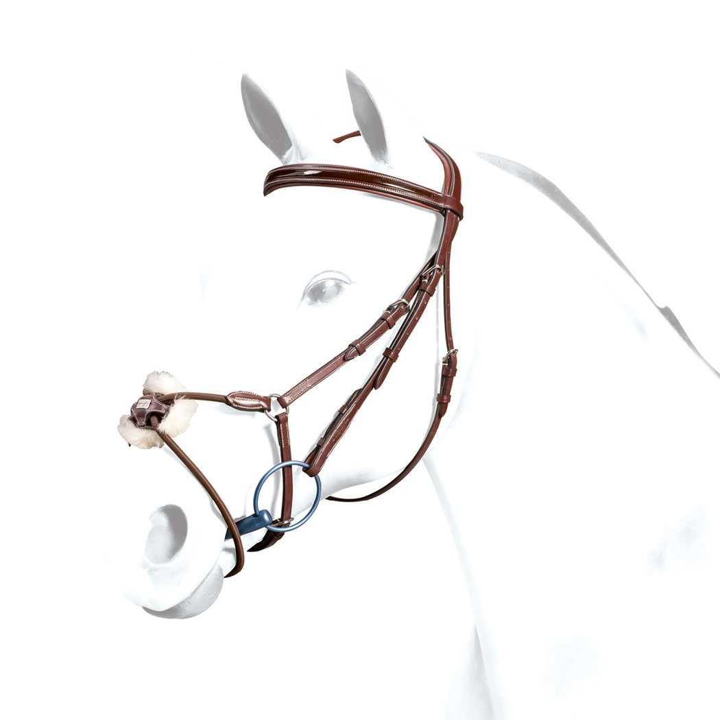 Equipe Rolled Anatomic Figure 8 Bridle | Malvern Saddlery