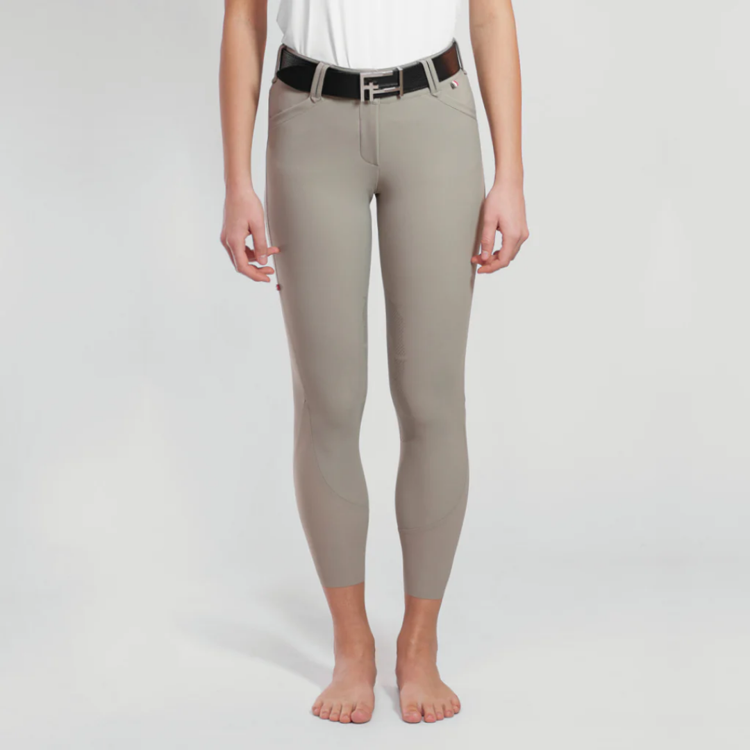 For Horses ENNIE Ultra Move Knee Grip Breeches - Beige | Womens' Riding Pants  | Malvern Saddlery