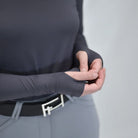 For Horses ISA Schooling Shirt - Charcoal | Equestrian Training Shirts | Malvern Saddlery