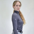 For Horses ISA Schooling Shirt - Charcoal | Equestrian Training Shirts | Malvern Saddlery