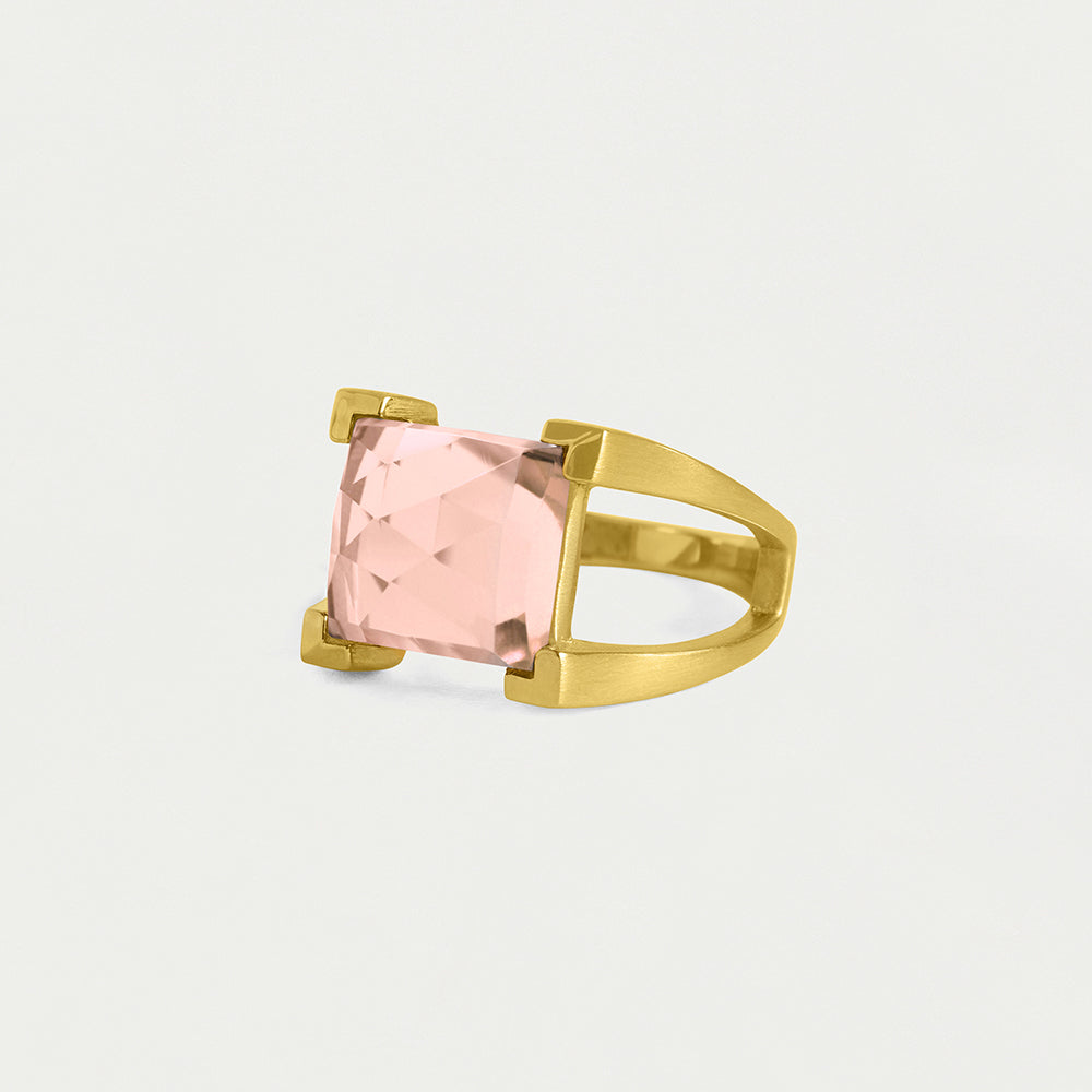 Dean Davidson Mini Plaza Morganite Ring | Malvern Saddlery