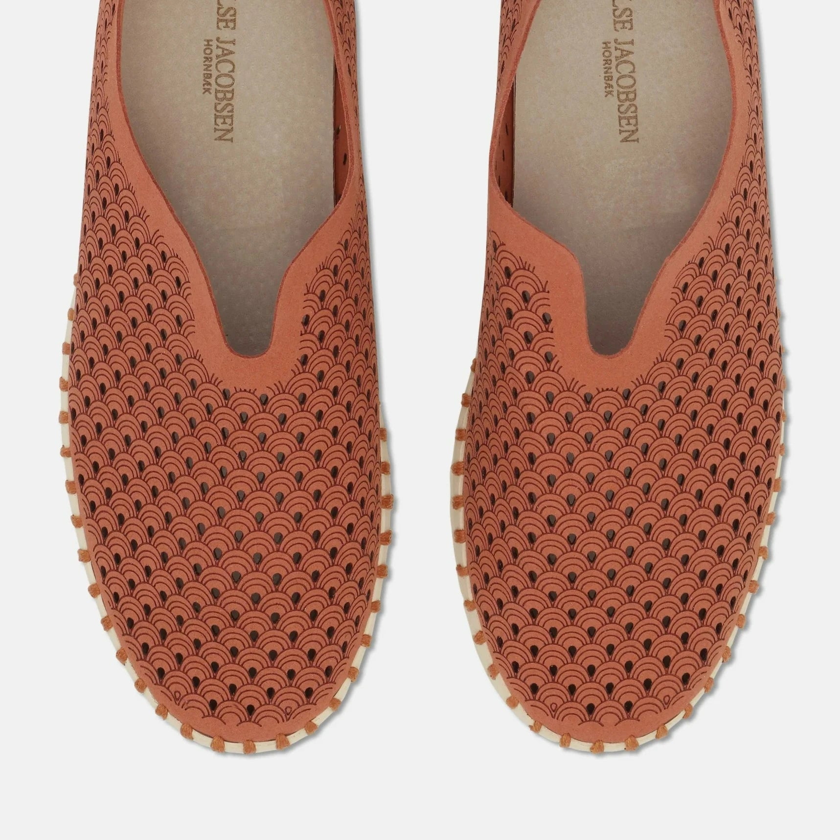 Ilse Jacobsen Platform Tulip Shoe - Light Brick | Malvern Saddlery