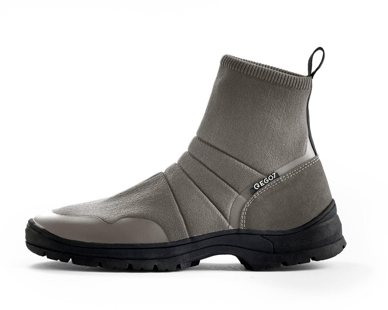 Ego 7 Gear Short Boot - Turtledove [gray-brown] side view  | Footwear | Malvern Saddlery