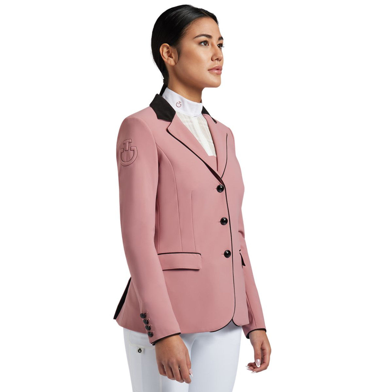 Cavalleria Toscana Ladies GP Competition Jacket - Dusty Rose | Malvern Saddlery