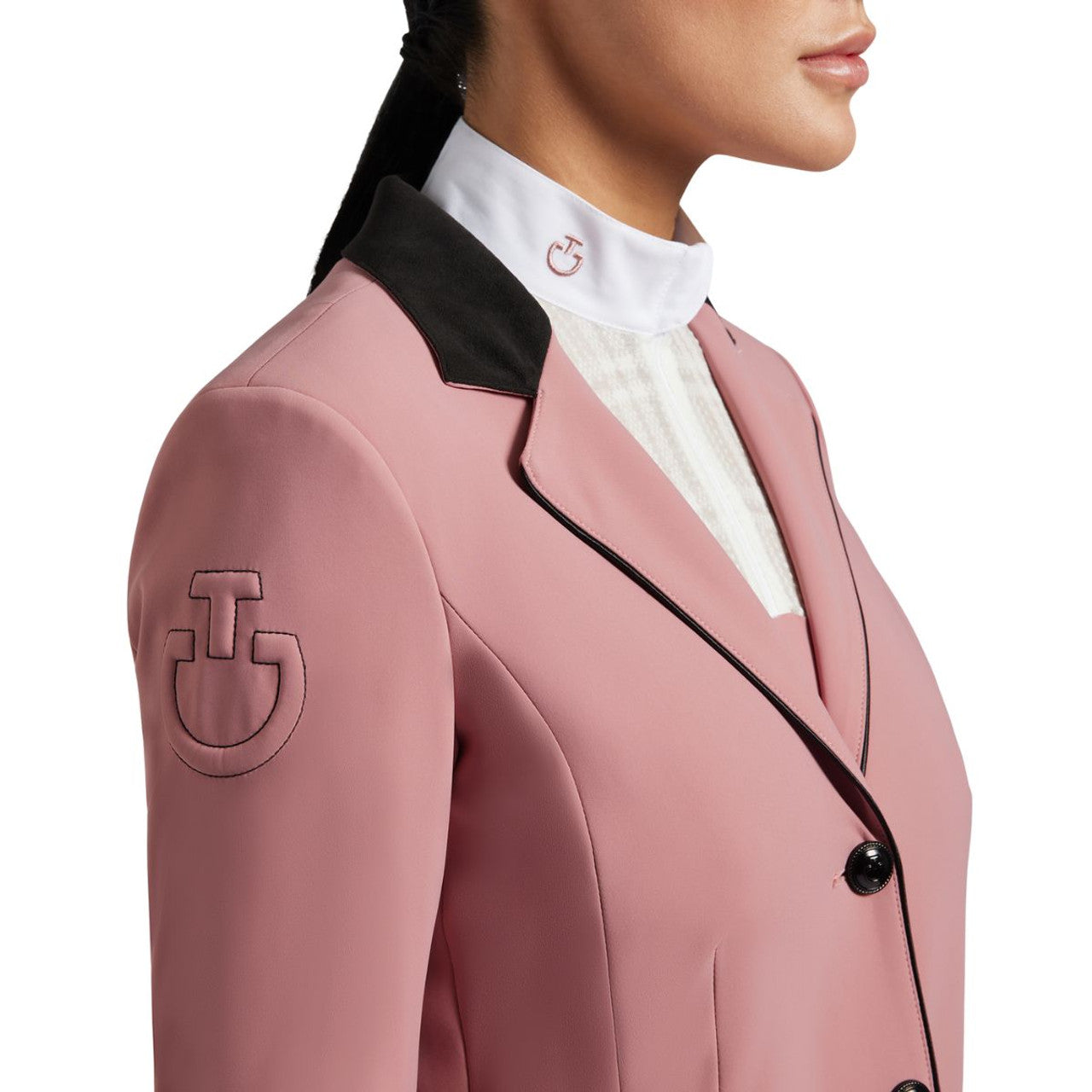 Cavalleria Toscana Ladies GP Competition Jacket - Dusty Rose | Malvern Saddlery